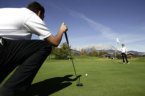 Golf courses in the Kitzbuheler Alps
